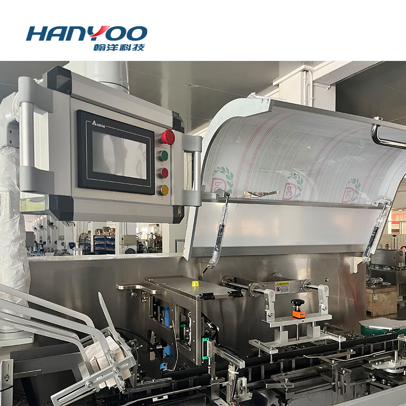 Máquina de embalagem de caixa automática DZH-100/120