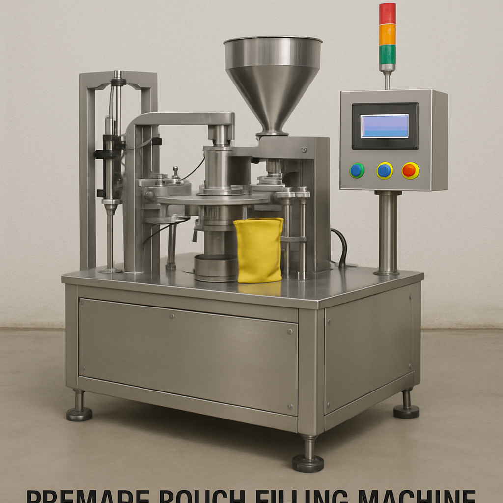 Aumente a eficiência com máquinas de envase de bolsas pré-fabricadas