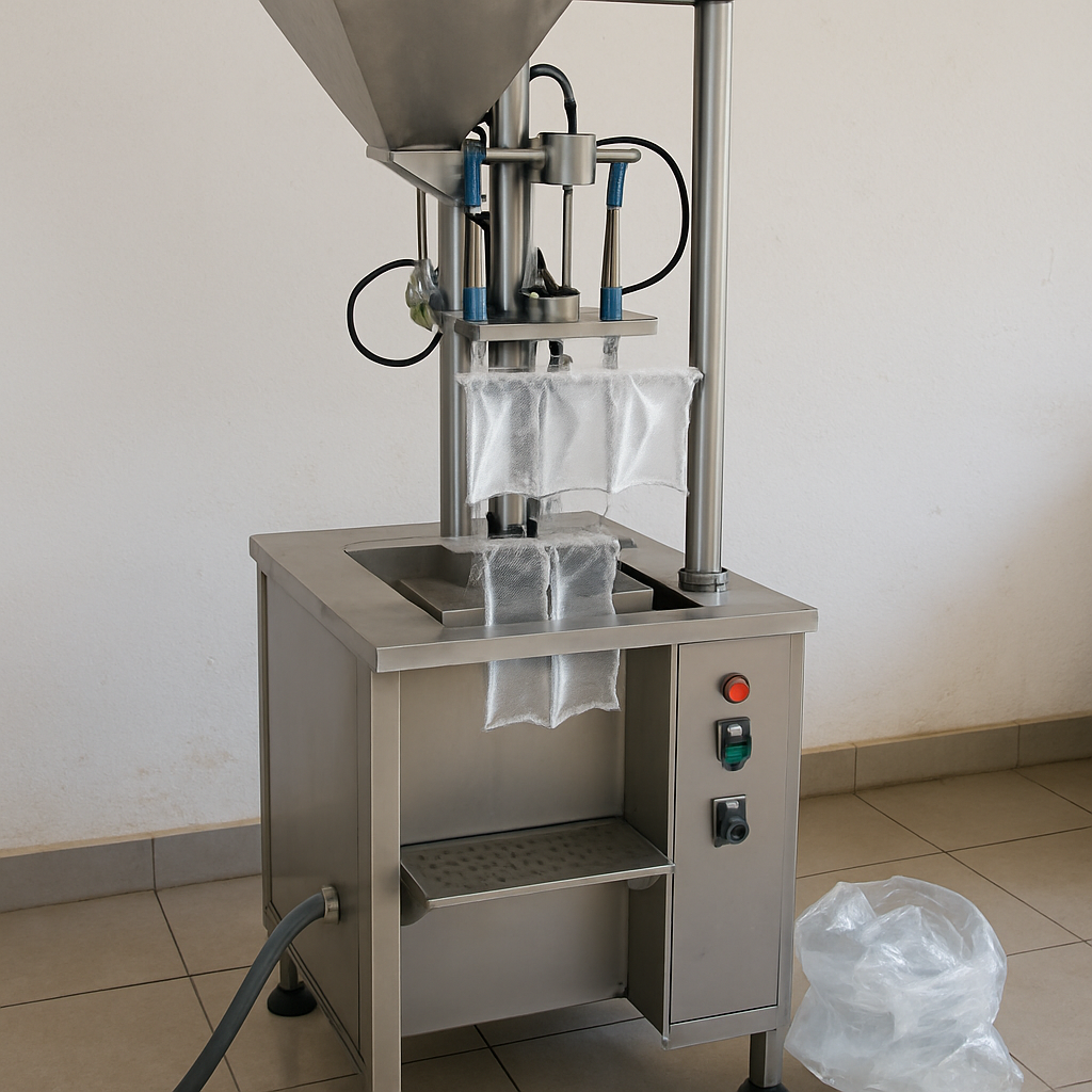 Maximize a eficiência com máquinas de enchimento de sachês de água